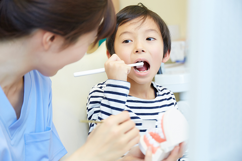 子どもの歯を守る予防歯科