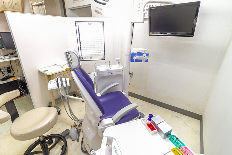 回転する診療チェア