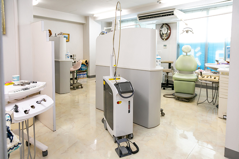 YAGレーザーの導入